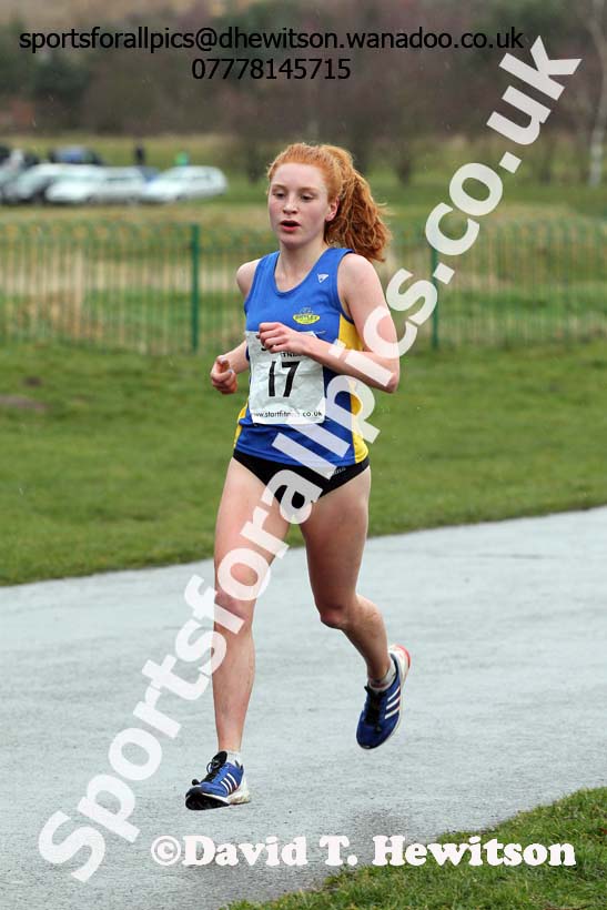 Philippa Chambers (Birtley) womens Royal Signals Relays, Hetton. Photo: David T. Hewitson/Sports for All Pics